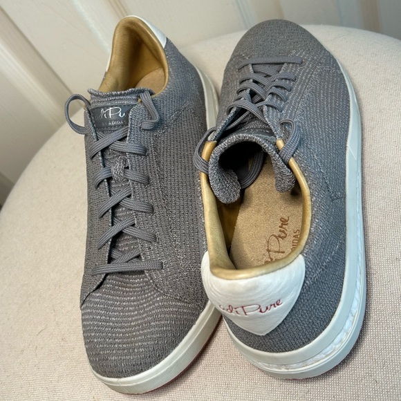 Adidas Mens AdiPure SP Gray Knit Spikeless Golf Shoes Sneakers EE9194 Athleisure main image 7
